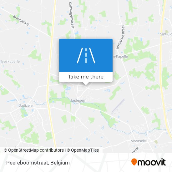 Peereboomstraat map