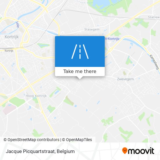 Jacque Picquartstraat map