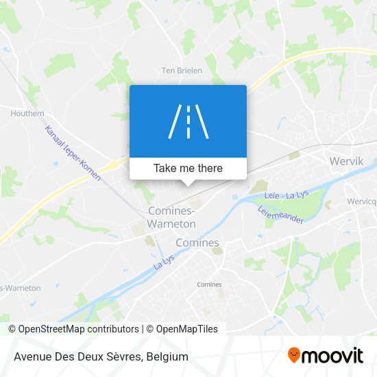 Avenue Des Deux Sèvres plan