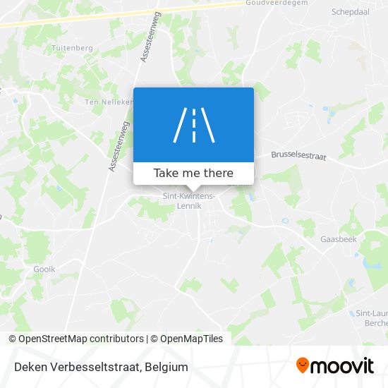 Deken Verbesseltstraat map