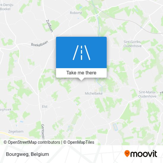 Bourgweg map