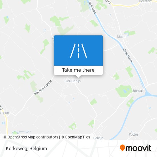 Kerkeweg map