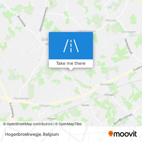 Hogenbroekwegje plan