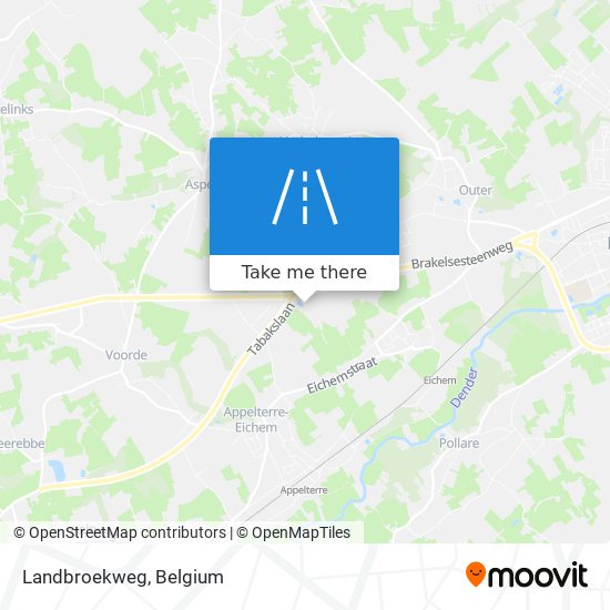Landbroekweg map