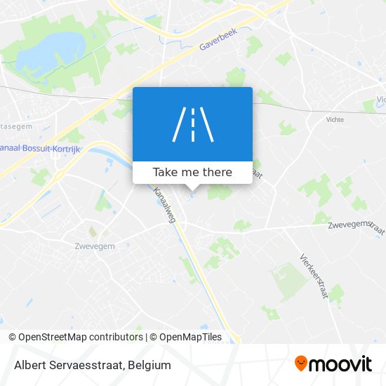 Albert Servaesstraat map