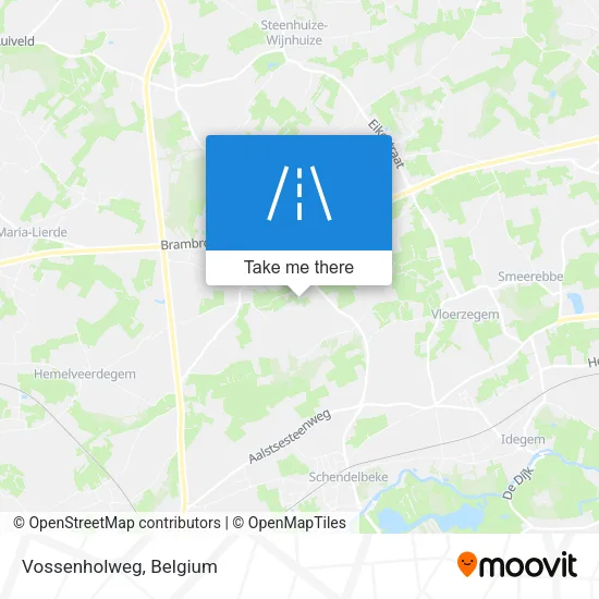 Vossenholweg map