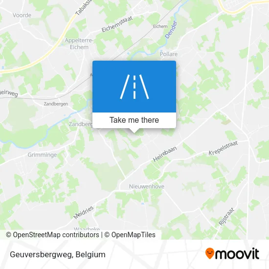 Geuversbergweg map