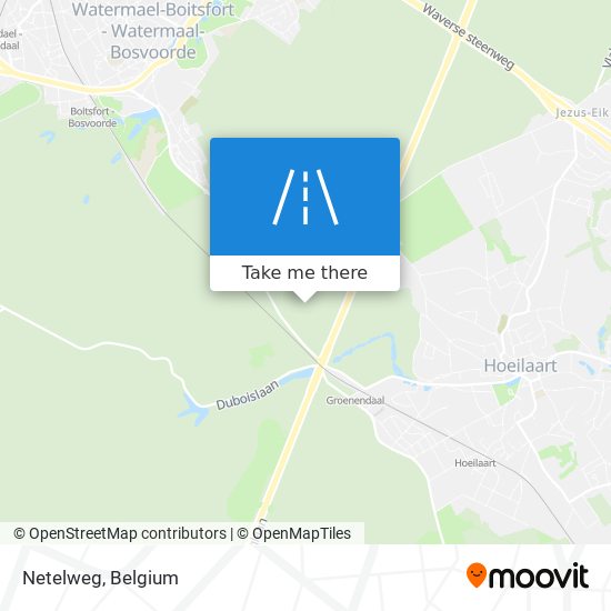 Netelweg map