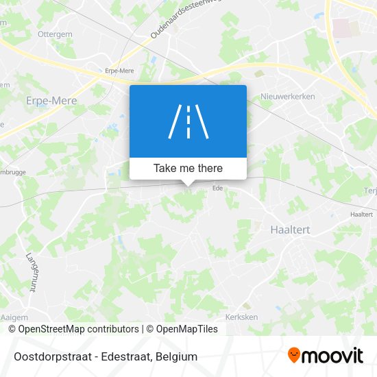 Oostdorpstraat - Edestraat map