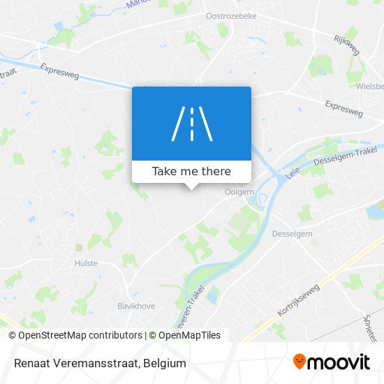 Renaat Veremansstraat map