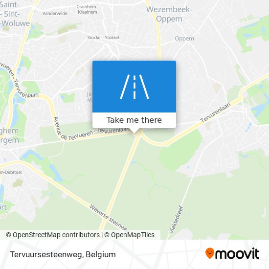 Tervuursesteenweg map