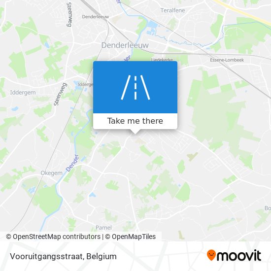 Vooruitgangsstraat plan