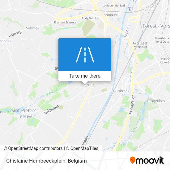 Ghislaine Humbeeckplein map