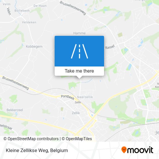 Kleine Zellikse Weg plan