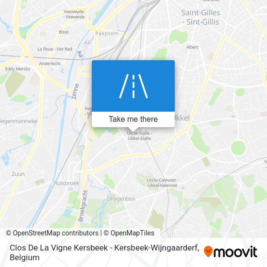 Clos De La Vigne Kersbeek - Kersbeek-Wijngaarderf plan