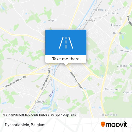 Dynastieplein map