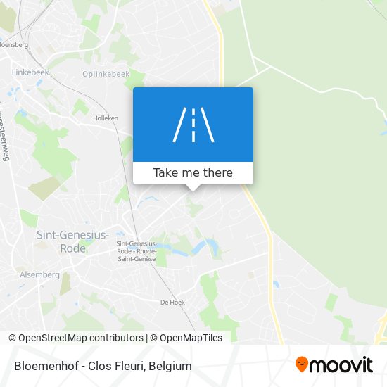 Bloemenhof - Clos Fleuri plan