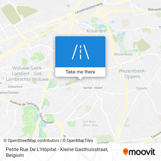Petite Rue De L'Hôpital - Kleine Gasthuisstraat map
