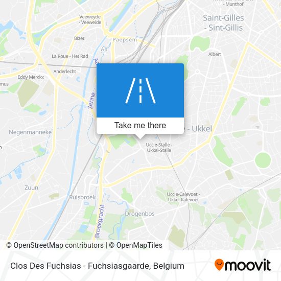 Clos Des Fuchsias - Fuchsiasgaarde map