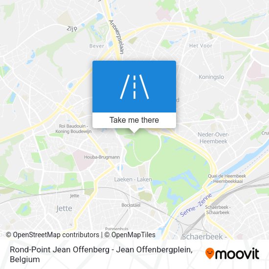 Rond-Point Jean Offenberg - Jean Offenbergplein map
