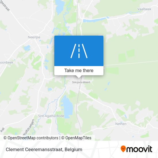 Clement Ceeremansstraat map