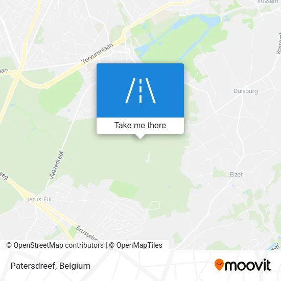Patersdreef map