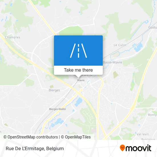 Hermitage Street map