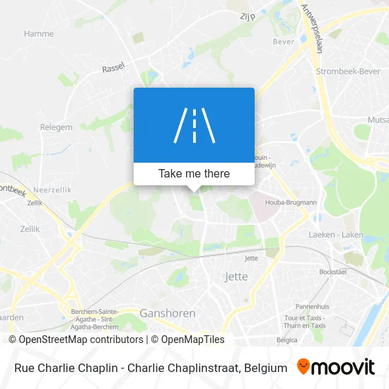 Charlie Chaplin Street map