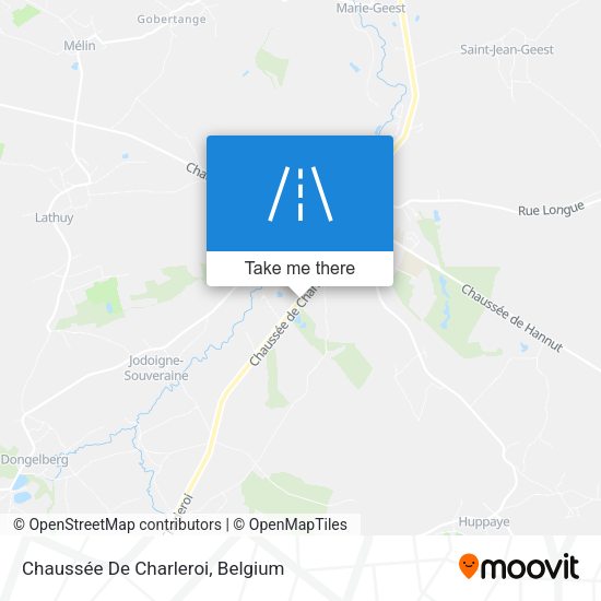Chaussée De Charleroi plan