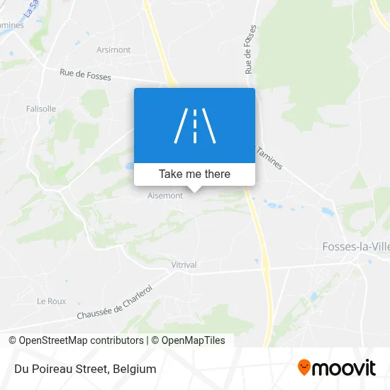 Du Poireau Street map