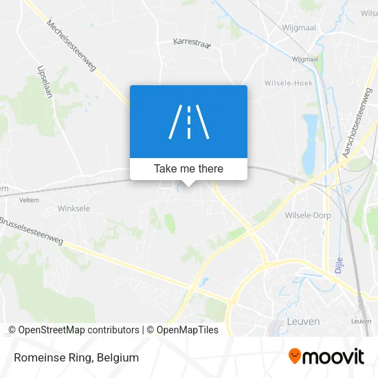 Romeinse Ring map