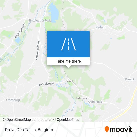 Drève Des Taillis plan