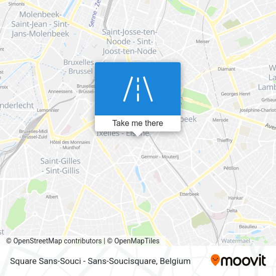 Square Sans-Souci - Sans-Soucisquare map