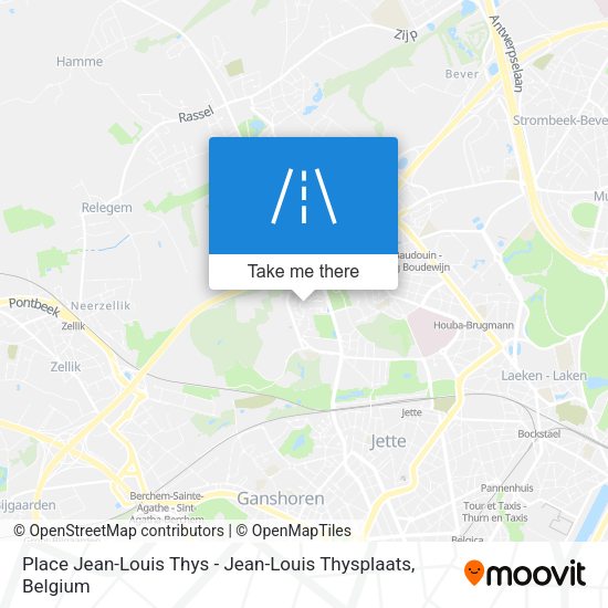 Place Jean-Louis Thys - Jean-Louis Thysplaats map