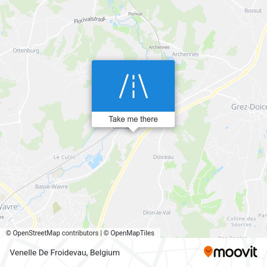 Venelle De Froidevau plan