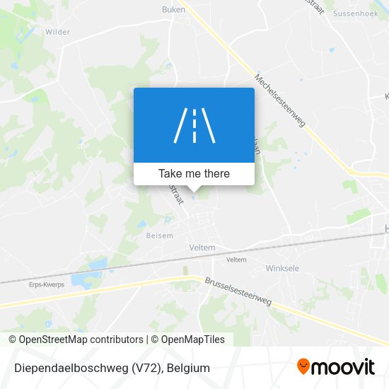 Diependaelboschweg (V72) plan