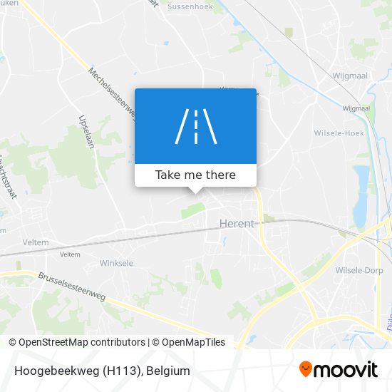 Hoogebeekweg (H113) map