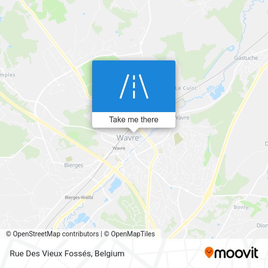 Rue Des Vieux Fossés map