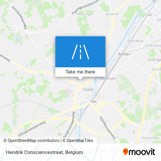 Hendrik Consciencestraat map