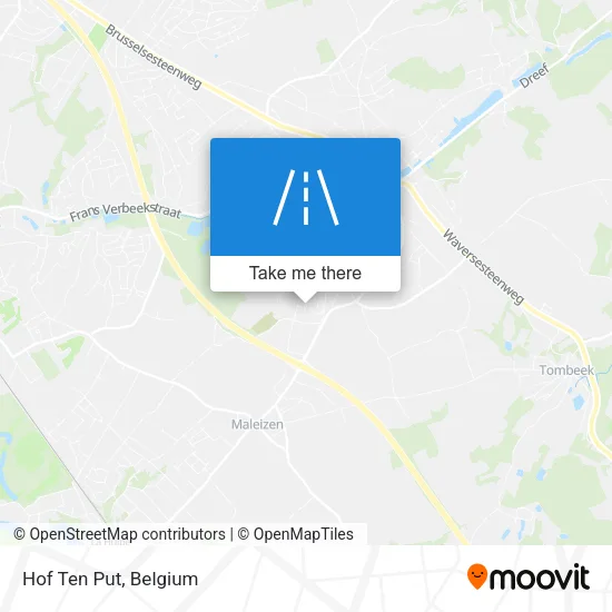 Hof Ten Put map