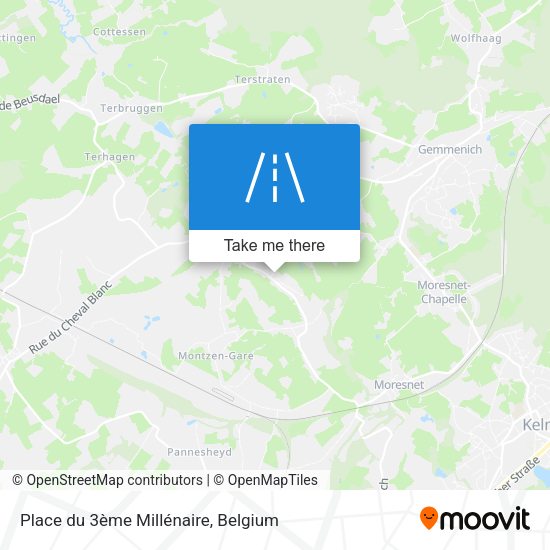 Place du 3ème Millénaire map