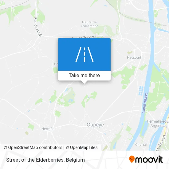 Street of the Elderberries map
