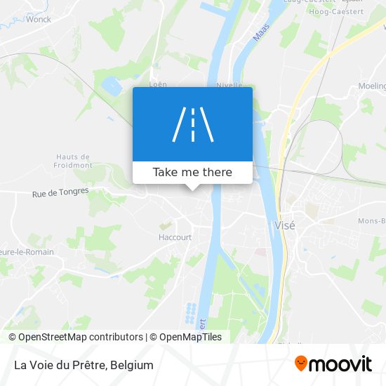 La Voie du Prêtre map