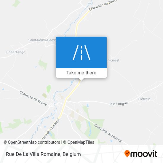 Rue De La Villa Romaine map