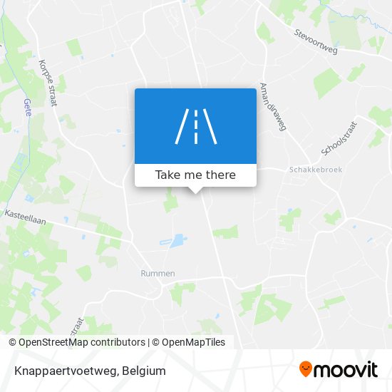 Knappaertvoetweg map