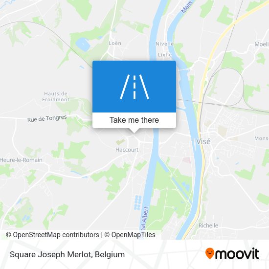 Square Joseph Merlot map