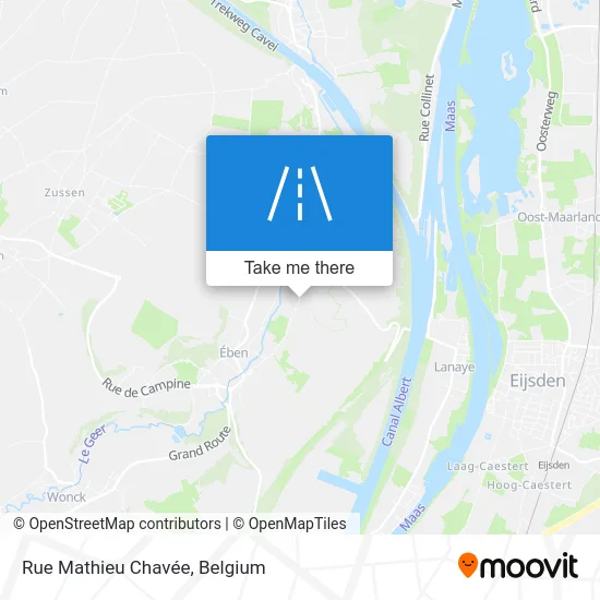 Mathieu Chavée Street map