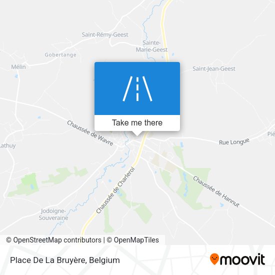 Place De La Bruyère plan