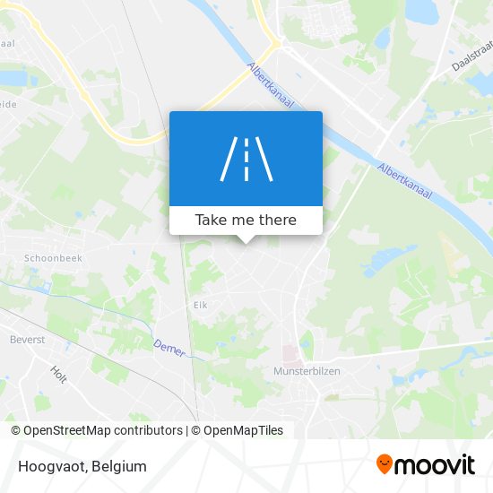 Hoogvaot map