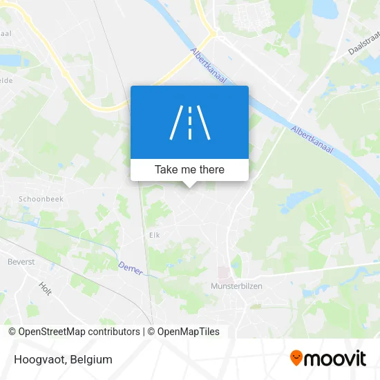 Hoogvaot map